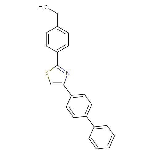 4-(4-Biphenylyl)-2-(4-ethylphenyl)thiazole