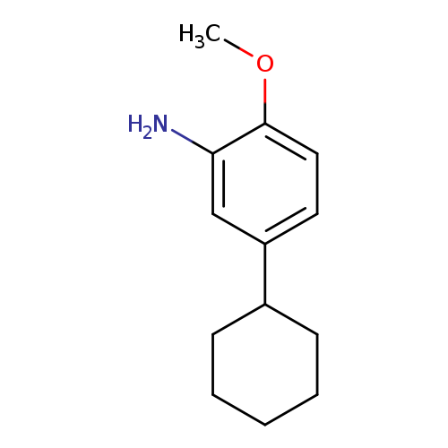 Benzenamine, 5-cyclohexyl-2-methoxy-