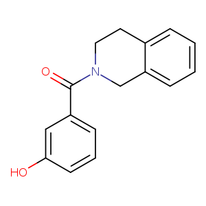 3-(1,2,3,4-tetrahydroisoquinoline-2-carbonyl)phenol