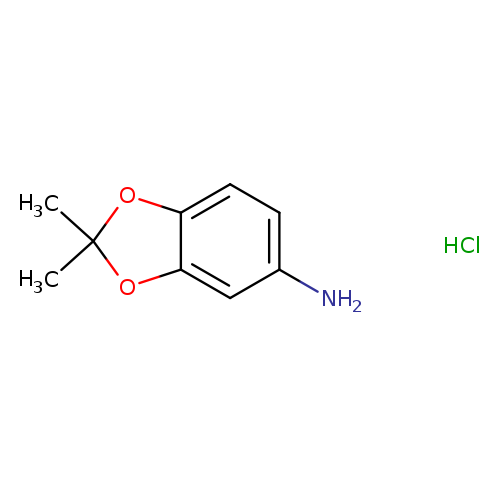 2,2-Dimethyl-1,3-benzodioxol-5-amine, HCl