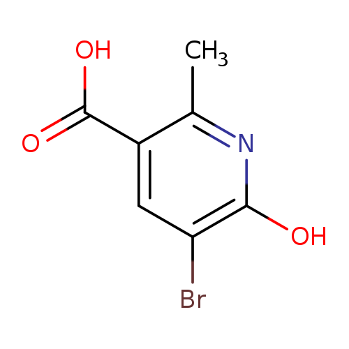 5-bromo-6-hydroxy-2-methylpyridine-3-carboxylic acid