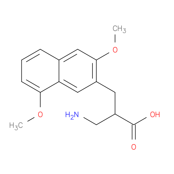 3-Amino-2-((3,8-dimethoxynaphthalen-2-yl)methyl)propanoic acid