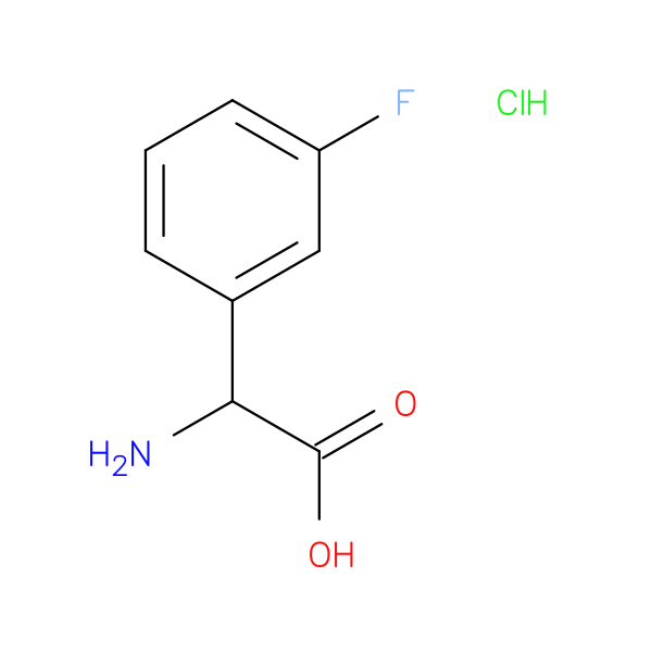 2-Amino-2-(3-fluorophenyl)acetic acid, HCl