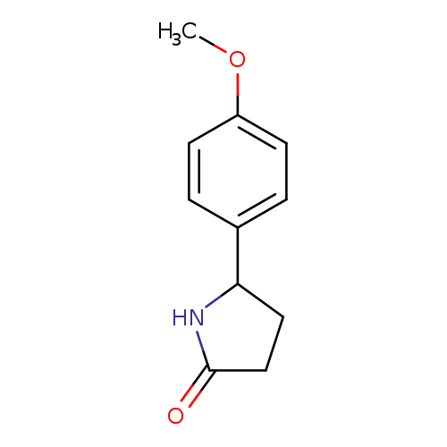 5-(4-Methoxyphenyl)pyrrolidin-2-one