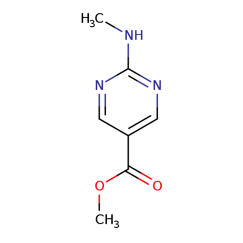 methyl2-(methylamino)pyrimidine-5-carboxylate