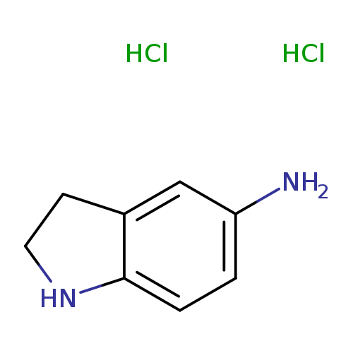 1H-Indol-5-amine, 2,3-dihydro-, dihydrochloride