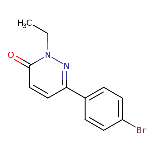 6-(4-bromophenyl)-2-ethyl-2,3-dihydropyridazin-3-one
