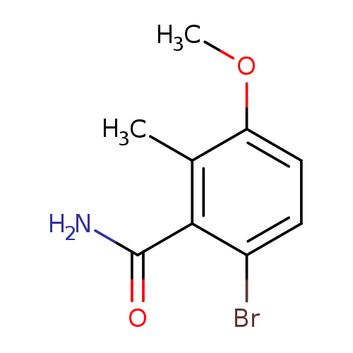 6-Bromo-3-methoxy-2-methylbenzamide