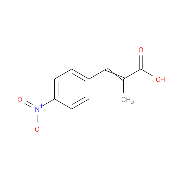 (2E)-2-methyl-3-(4-nitrophenyl)prop-2-enoic acid
