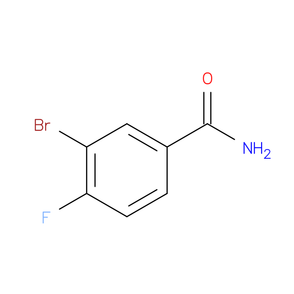 3-Bromo-4-fluorobenzamide