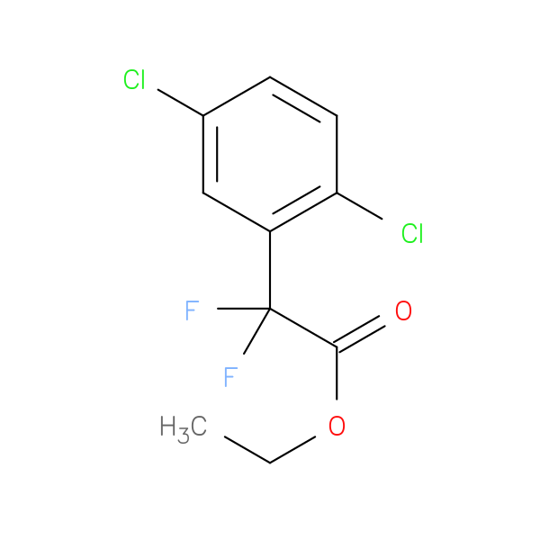 Ethyl 2-(2,5-dichlorophenyl)-2,2-difluoroacetate