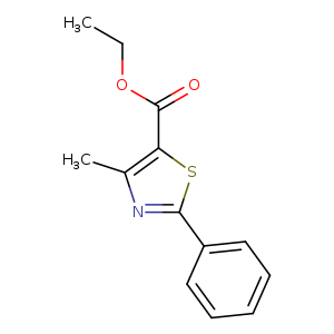 5-Thiazolecarboxylic acid, 4-methyl-2-phenyl-, ethyl ester