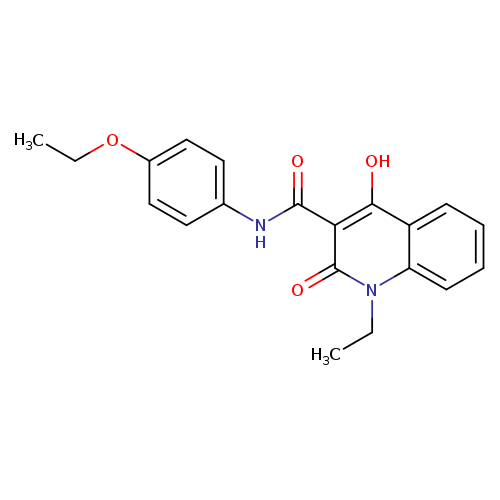 N-(4-ethoxyphenyl)-1-ethyl-4-hydroxy-2-oxo-1,2-dihydroquinoline-3-carboxamide