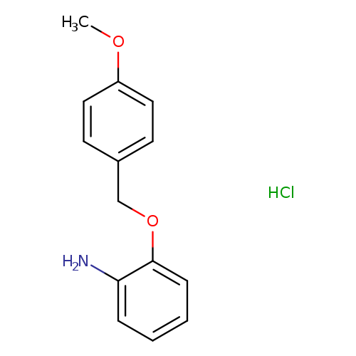 2-[(4-Methoxyphenyl)methoxy]aniline hydrochloride