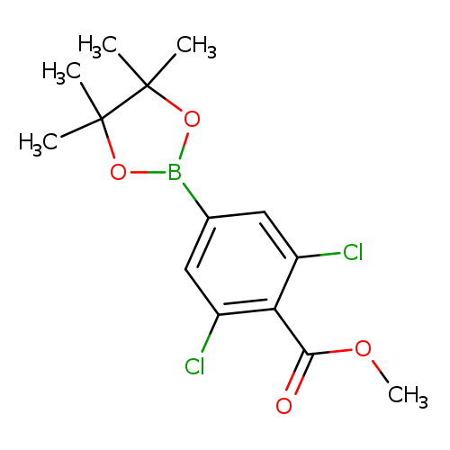 Benzoic acid, 2,6-dichloro-4-(4,4,5,5-tetramethyl-1,3,2-dioxaborolan-2-yl)-, methyl ester