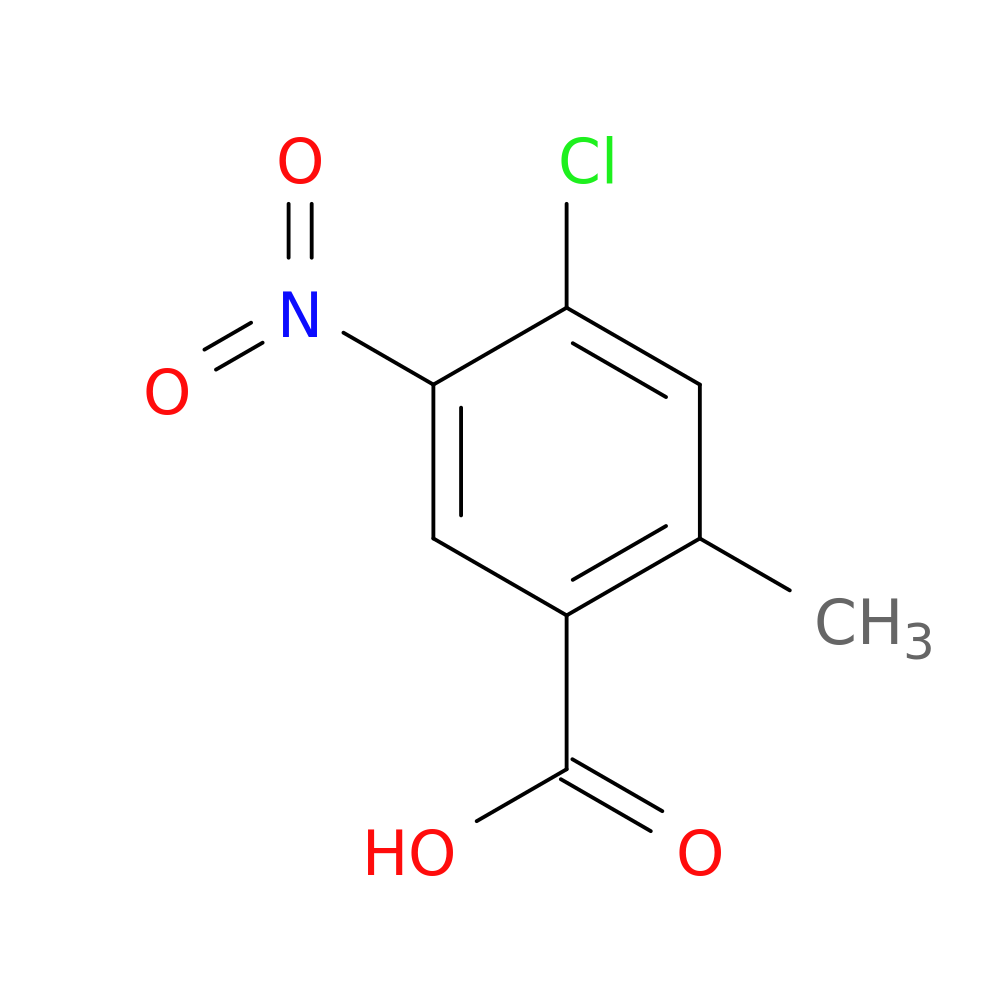 Benzoic acid, 4-chloro-2-methyl-5-nitro-
