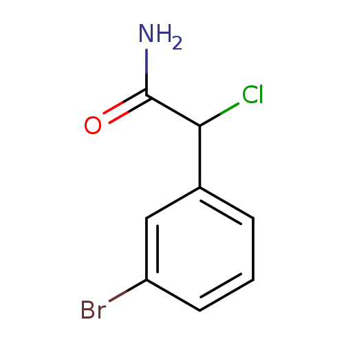 2-(3-bromophenyl)-2-chloroacetamide