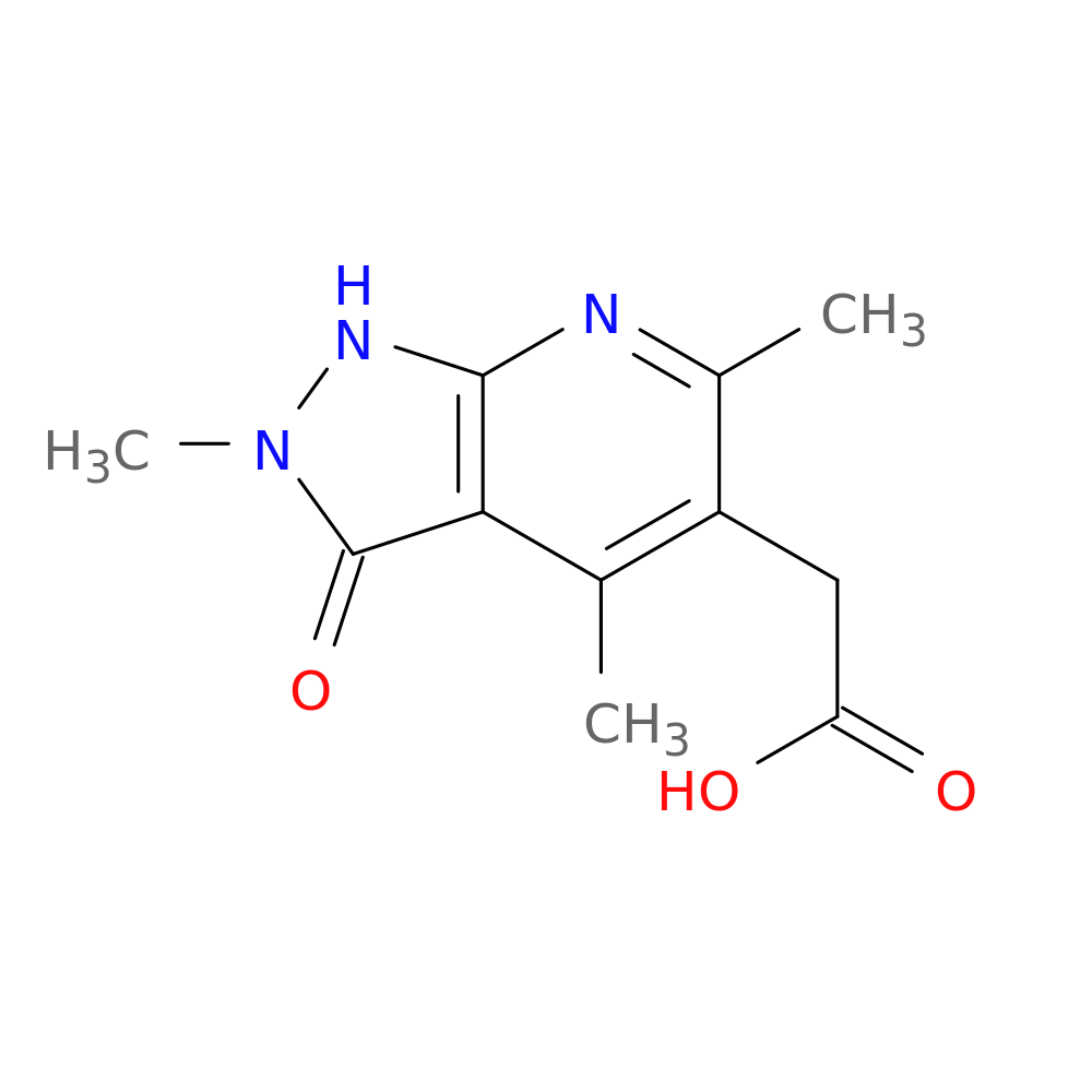 2-{2,4,6-trimethyl-3-oxo-1H,2H,3H-pyrazolo[3,4-b]pyridin-5-yl}acetic acid