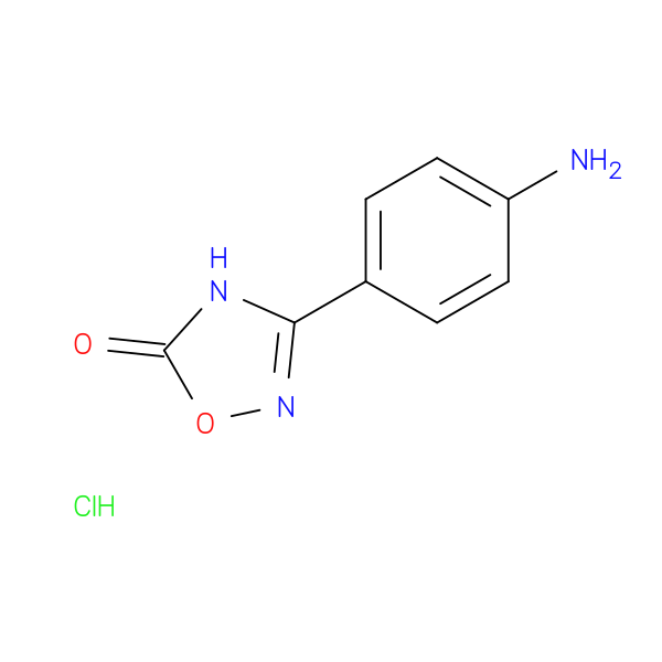 3-(4-Aminophenyl)-1,2,4-oxadiazol-5(4H)-one hydrochloride