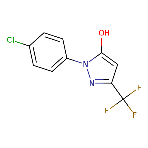 1H-Pyrazol-5-ol, 1-(4-chlorophenyl)-3-(trifluoromethyl)-