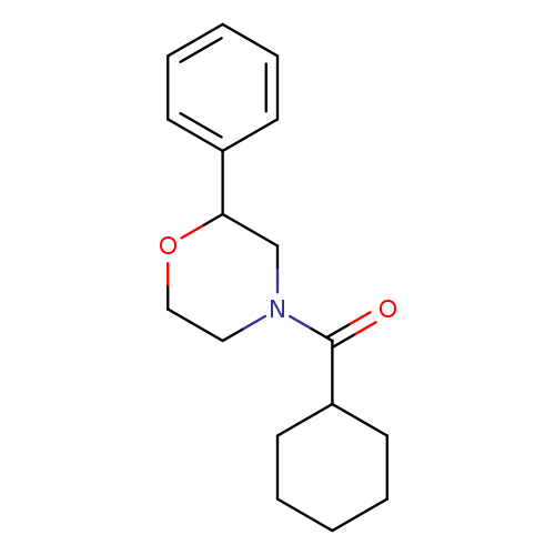 4-cyclohexanecarbonyl-2-phenylmorpholine