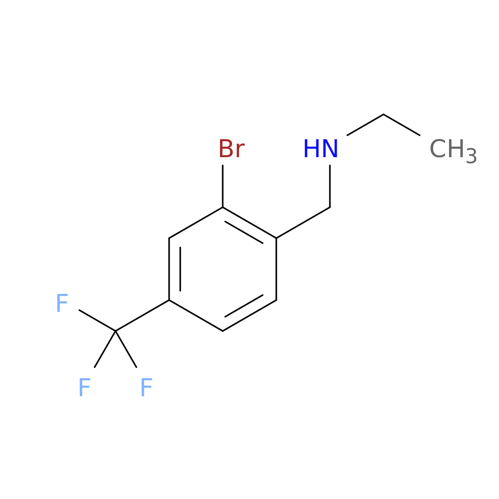 (2-Bromo-4-trifluoromethyl-benzyl)-ethyl-amine