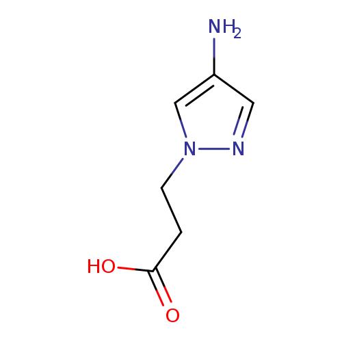 3-(4-amino-1H-pyrazol-1-yl)propanoic acid