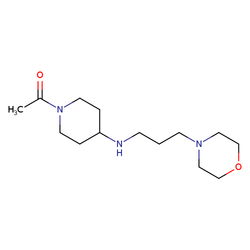 1-Acetyl-n-(3-morpholin-4-ylpropyl)piperidin-4-amine