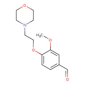 3-METHOXY-4-(2-MORPHOLIN-4-YL-ETHOXY)-BENZALDEHYDE