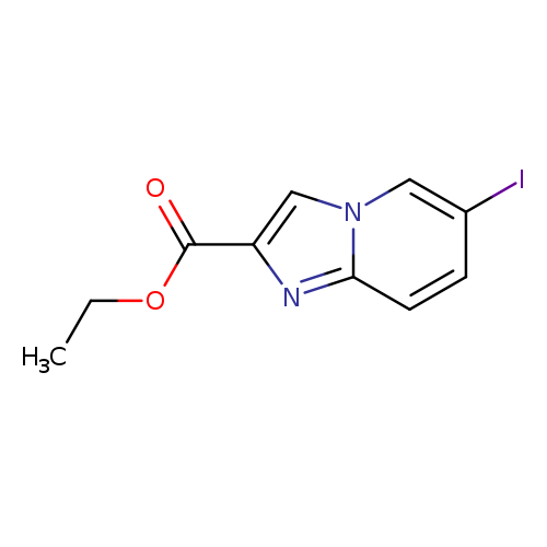 Imidazo[1,2-a]pyridine-2-carboxylic acid, 6-iodo-, ethyl ester