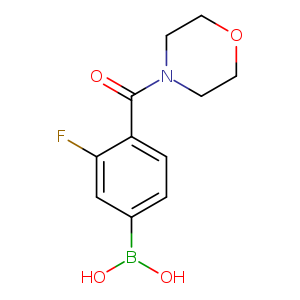 3-Fluoro-4-[(morpholin-4-yl)carbonyl]phenylboronic Acid