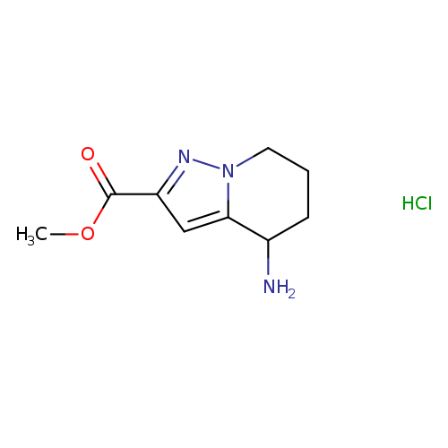 methyl 4-amino-4H,5H,6H,7H-pyrazolo[1,5-a]pyridine-2-carboxylate hydrochloride