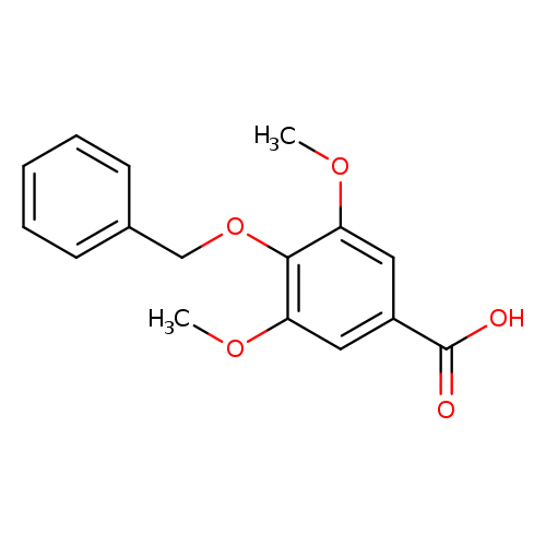 Benzoic acid, 3,5-dimethoxy-4-(phenylmethoxy)-