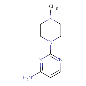 2-(4-Methyl-1-piperazinyl)-4-pyrimidinamine