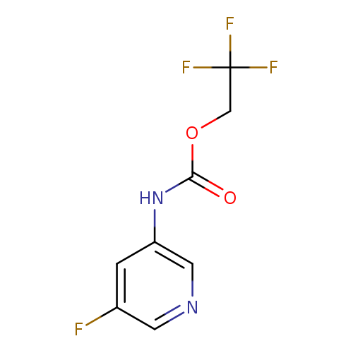 2,2,2-Trifluoroethyl n-(5-fluoropyridin-3-yl)carbamate