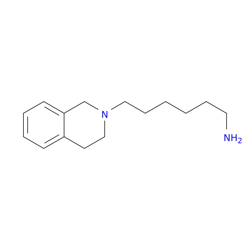 6-(3,4-dihydro-2(1H)-isoquinolinyl)hexylamine