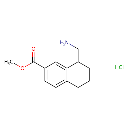 methyl 8-(aminomethyl)-5,6,7,8-tetrahydronaphthalene-2-carboxylate hydrochloride