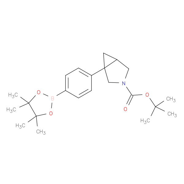 tert-butyl 1-[4-(4,4,5,5-tetramethyl-1,3,2-dioxaborolan-2-yl)phenyl]-3-azabicyclo[3.1.0]hexane-3-carboxylate