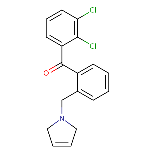 (2,3-Dichlorophenyl)(2-((2,5-dihydro-1H-pyrrol-1-yl)methyl)phenyl)methanone