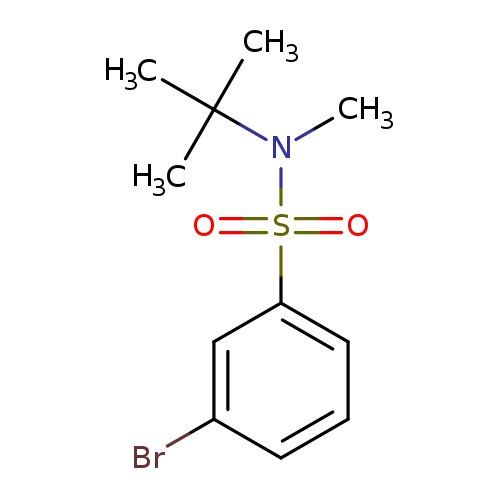 3-Bromo-N-t-butyl-N-methylbenzenesulfonamide
