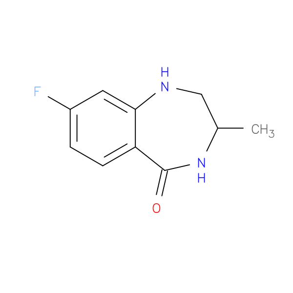 8-fluoro-3-methyl-2,3,4,5-tetrahydro-1H-1,4-benzodiazepin-5-one