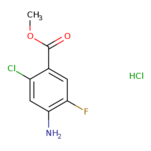 methyl4-amino-2-chloro-5-fluorobenzoatehydrochloride