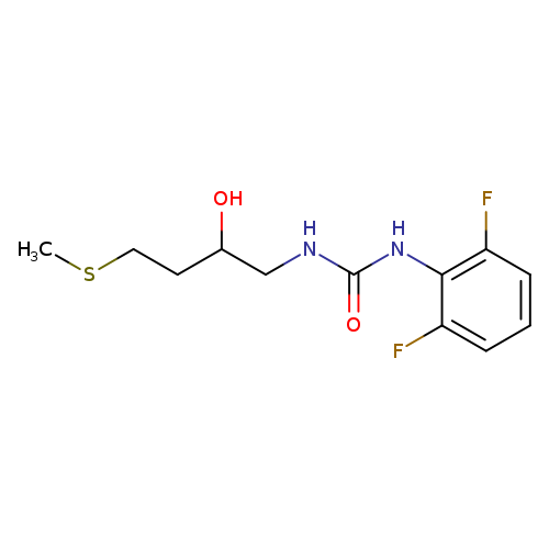 1-(2,6-difluorophenyl)-3-[2-hydroxy-4-(methylsulfanyl)butyl]urea