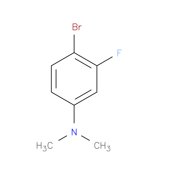 Benzenamine, 4-bromo-3-fluoro-N,N-dimethyl-