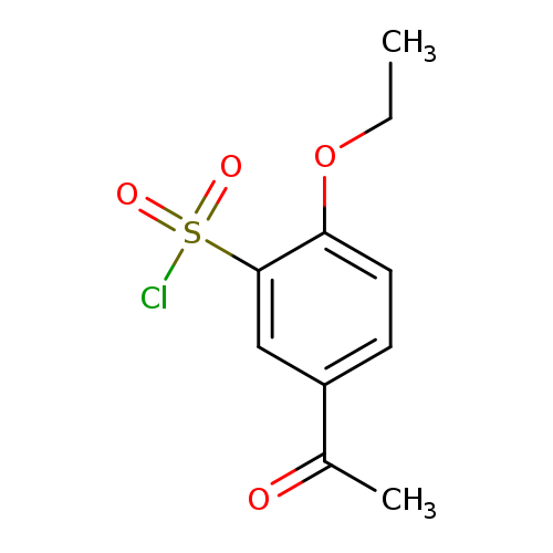 5-acetyl-2-ethoxybenzene-1-sulfonyl chloride
