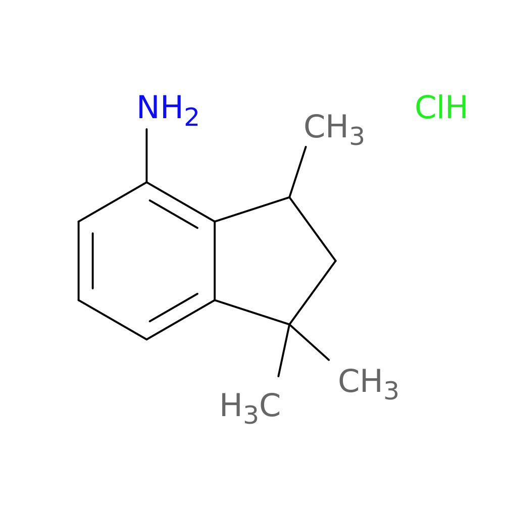 1,1,3-Trimethyl-2,3-dihydro-1H-inden-4-amine hydrochloride