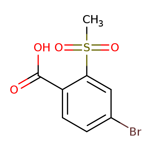 4-Bromo-2-(methylsulfonyl)benzoic Acid