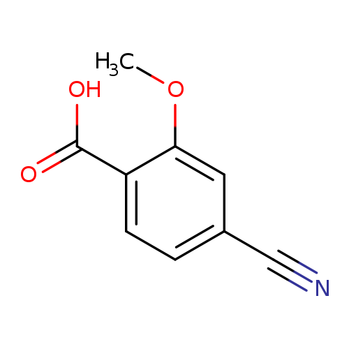 Benzoic acid, 4-cyano-2-methoxy-