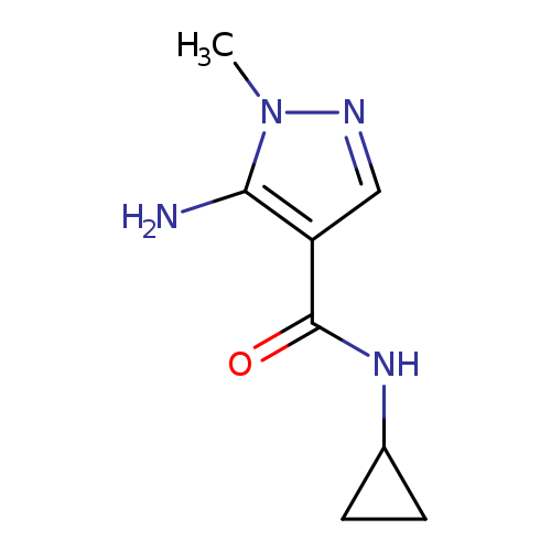 5-Amino-n-cyclopropyl-1-methyl-1h-pyrazole-4-carboxamide