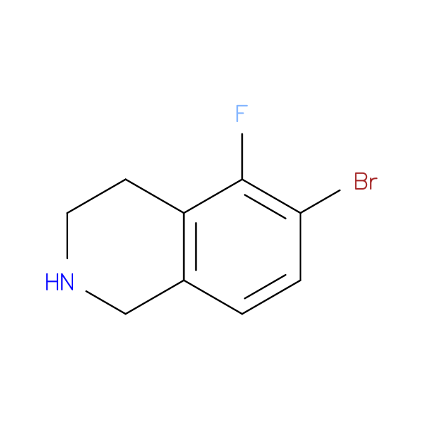 6-Bromo-5-fluoro-1,2,3,4-tetrahydroisoquinoline